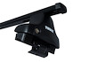 Dachträger Thule mit SquareBar FIAT Punto Evo 5-T Hatchback Normales Dach 09-12