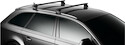 Dachträger Thule mit WingBar Black FORD Escort 5-T Hatchback Normales Dach 91-99