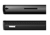 Dachträger Thule mit WingBar Black ISUZU i-350/i-370 4-T Double-cab Normales Dach 06-09