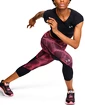 Damen 3/4 Leggings Under Armour Fly Fast HeatGear Printed Crop