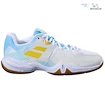 Damen Hallenschuhe Babolat  Shadow Spirit Women White/Light Blue  EUR 42