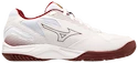 Damen Hallenschuhe Mizuno  Cyclone Speed 4 White/Cabernet