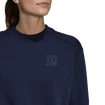 Damen Hoodie adidas  KK Sweat Crew Night Indigo