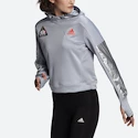 Damen Hoodie adidas  Space Hoodie Halo Silver
