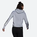 Damen Hoodie adidas  Space Hoodie Halo Silver