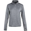 Damen Hoodie Endurance  Vironic Waffle Melange Loose Fit Midlayer Mid Grey Melange