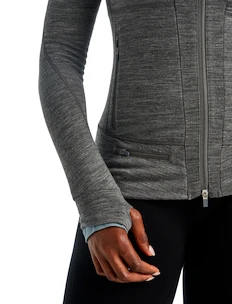 Damen Hoodie Icebreaker  Quantum II LS Zip Hood