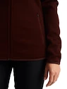 Damen Hoodie Icebreaker  W Elemental LS Zip Hood ESPRESSO