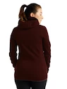 Damen Hoodie Icebreaker  W Elemental LS Zip Hood ESPRESSO