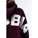 Damen Hoodie Nebbia STRONG BEAUTY Oversized Hoodie OWN YOUR POWER 433 dark red