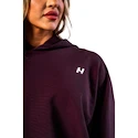 Damen Hoodie Nebbia STRONG BEAUTY Oversized Hoodie OWN YOUR POWER 433 dark red