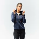 Damen Hoodie Salewa  Agner Hybrid PL/DST Navy Blazer Melange