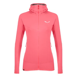 Damen Hoodie Salewa Light Micro PL Calypso Coral Mel