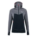 Damen Hoodie Salewa  Puez Hybrid PL Navy Blazer Melange