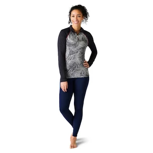 Damen Hoodie Smartwool  W Merino 250 BL Pattern 1/4 ZIP Boxed