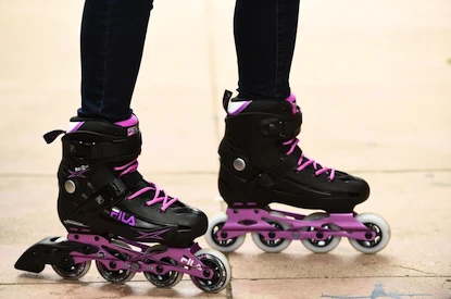 Damen Inline Skates Fila  Madame Houdini Black/Violet