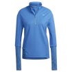 Damen Jacke  adidas  Cold.Rdy Running Cover Up Focus Blue