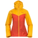 Damen Jacke Bergans  Microlight W Jacket Brick/Light Golden Yellow