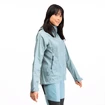 Damen Jacke Bergans  Microlight W Jacket Smoke Blue