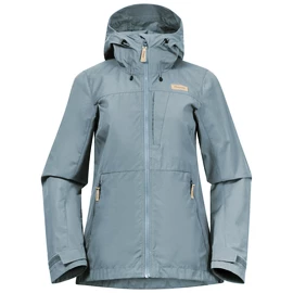 Damen Jacke Bergans Nordmarka Leaf Light Wind Smoke Blue