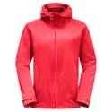 Damen Jacke Jack Wolfskin  Pack & Go Shell Tulip Red