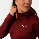 Damen Jacke Salewa  Puez polarlite hooded Syrah