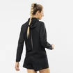 Damen Jacke Salomon  Bonatti Cross FZ Hoodie Jet Black/White