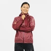 Damen Jacke Salomon  Bonatti Waterproof Jacket Earth Red/Cabernet