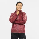 Damen Jacke  Salomon  Bonatti Waterproof Jacket Earth Red/Cabernet
