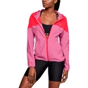 Damen Jacke Under Armour Woven Pink/Orange