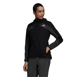 Damen Jacket adidas  Adizero Marathon Black