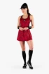 Damen Kleid Hydrogen  Panther Tech Dress Black/Red