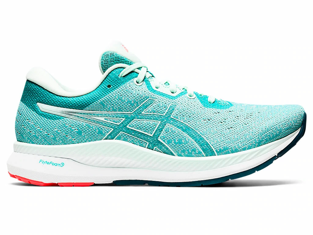 Damen Laufschuhe Asics Evoride t rkis Sportega