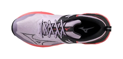 Damen Laufschuhe Mizuno Wave Ibuki 4 Pastel Lilac/Black Oyster/Sun Kissed Coral  UK 6,5