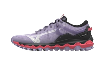 Damen Laufschuhe Mizuno Wave Mujin 9 Pastel Lilac/White/Sun Kissed Coral  UK 5,5