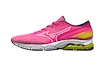 Damen Laufschuhe Mizuno  Wave Prodigy 5 Vivid Pink/Snow White/Sulphur Spring  UK 7