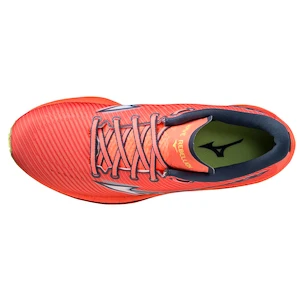 Damen Laufschuhe Mizuno  Wave Rebellion Neon Flame/White  UK 5