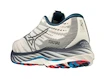 Damen Laufschuhe Mizuno Wave Rider 26 Snow White/Silver/Ibiza Blue