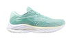 Damen Laufschuhe Mizuno  Wave Rider 27 Eggshell Blue/White/Anise Flower