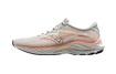 Damen Laufschuhe Mizuno  Wave Rider 27 Snow White/Nightshadow Blue/Coral Reef  UK 4