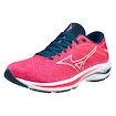 Damen Laufschuhe Mizuno  Wave Rider Wave Rider 25 / Phlox Pink / White / Gibraltor Sea