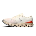 Damen Laufschuhe On  Cloud X 4 Ivory/Salmon
