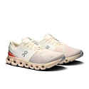 Damen Laufschuhe On  Cloud X 4 Ivory/Salmon