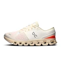 Damen Laufschuhe On  Cloud X 4 Ivory/Salmon