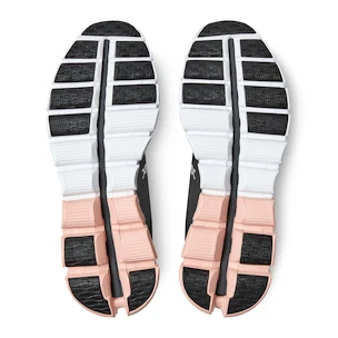 Damen Laufschuhe On  Cloudflow Wide Rock/Rose