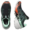 Damen Laufschuhe Salomon Speedcross 6 Gore-Tex Black/Electric Green/Cherry Tomato