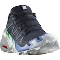 Damen Laufschuhe Salomon Speedcross 6 Gtx Carbon / Provence / White