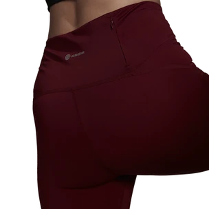 Damen Leggins adidas Own The Run Radically Reflective 7/8 Tights Shadow Red