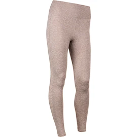 Damen Leggins Endurance Flowee Seamless Tights Warm Taupe