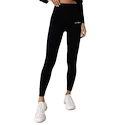Damen Leggins GymBeam  FLO Ribbed Leggings Black XL
